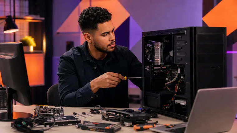 Como Colocar Experiência com Montagem e Manutenção de Computadores?