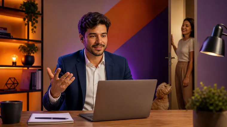 O Que Fazer se o Cachorro Latir ou a Mãe Chamar Durante a Entrevista Online?