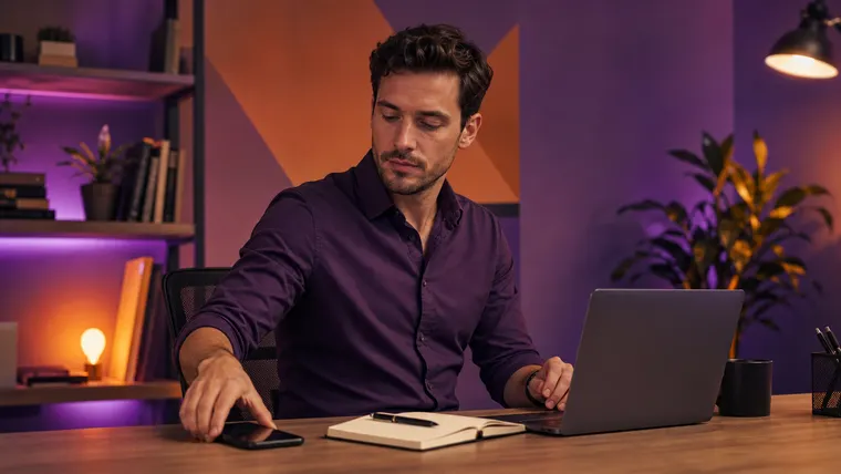 Você consegue fechar o celular e focar no trabalho com o vício em redes sociais?