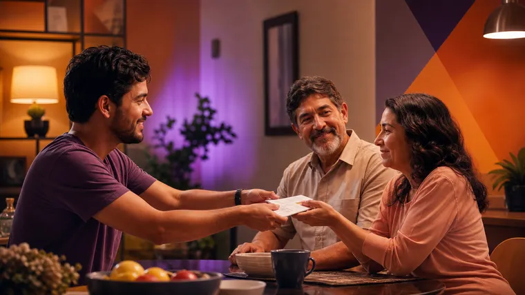 Você já sentiu a satisfação de ajudar a pagar uma conta crítica na casa dos seus pais?