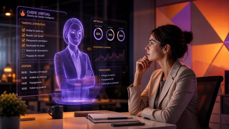 Você aceitaria ter um chefe virtual programado para gerenciar suas tarefas?