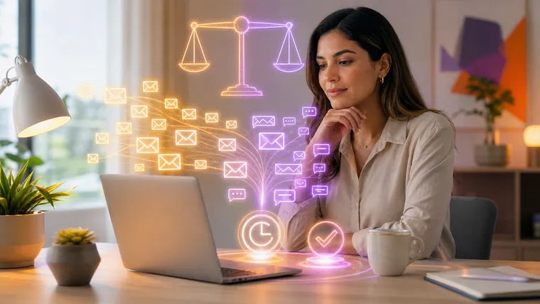 O trabalho à distância aumentou a carga de mensagens e e-mails no seu dia a dia?