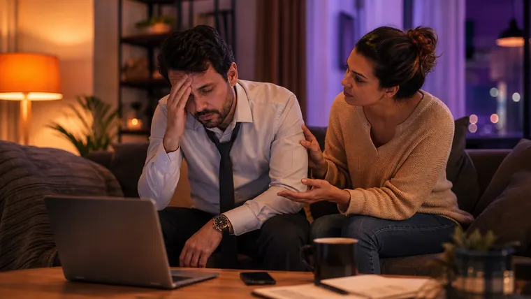 O estresse do trabalho afeta seus relacionamentos pessoais fora do ambiente corporativo?