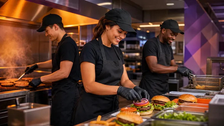 Como É a Realidade de Trabalhar em Cozinhas de Fast Food e Redes de Lanchonete?