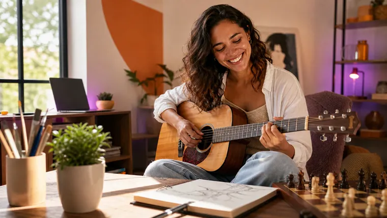 Você tem um hobby ou interesse pessoal que não tem qualquer relação com o seu trabalho?