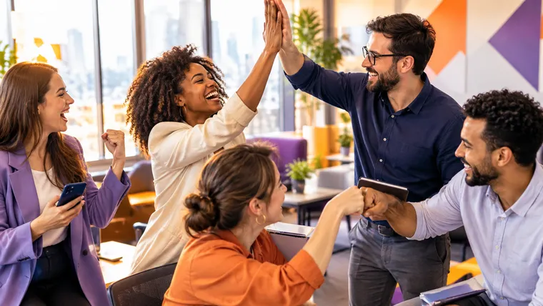 A Importância das Celebrações de Metas Alcançadas para a Moral do Time