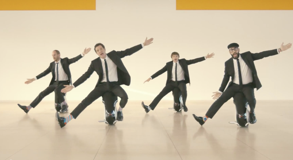 If you're going to do it, you might as well do it GREAT. #okgo