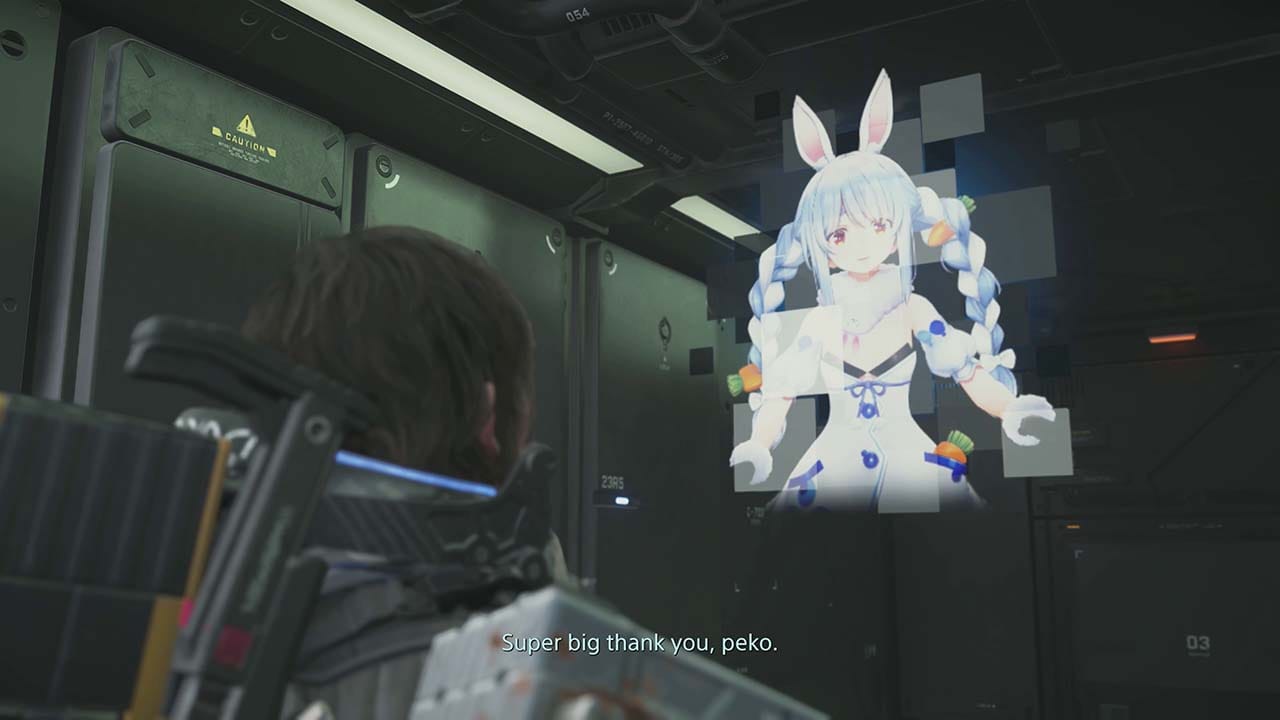 Pekora thanks Sam for his help.