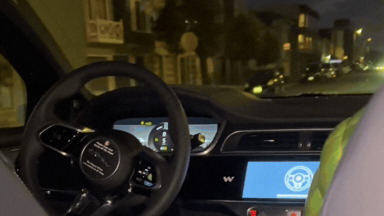 Why did the robo-taxi cross the road?