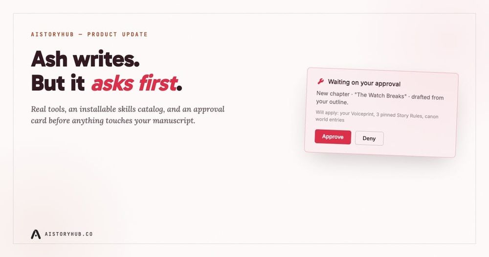 Ash Can Write to Your Manuscript Now. It Asks First.