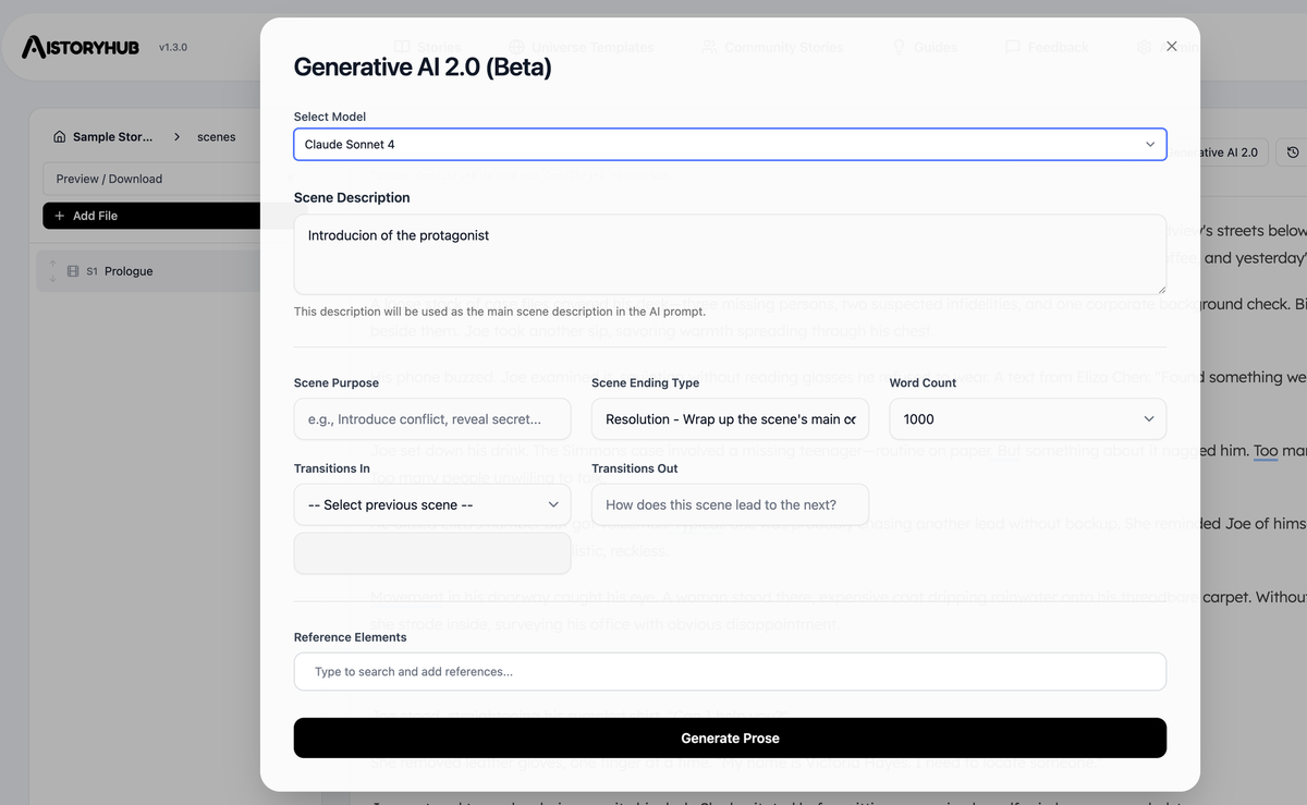 From Blank Page to Living World. A Guide to Setting Up Your Story in AI Story Hub