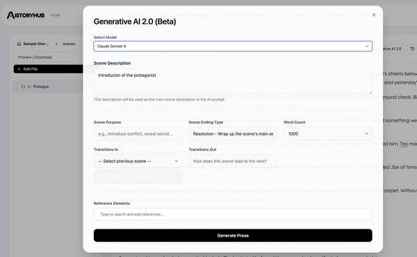 From Blank Page to Living World. A Guide to Setting Up Your Story in AI Story Hub