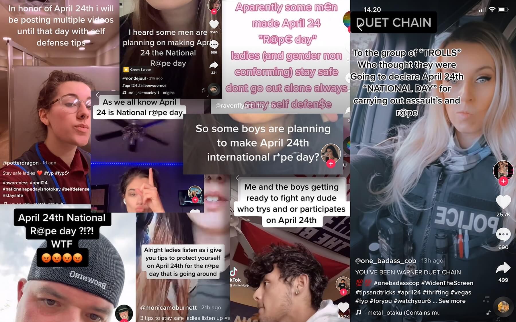 Falsk nyhed om ‘national rape day’ cirkulerer på TikTok