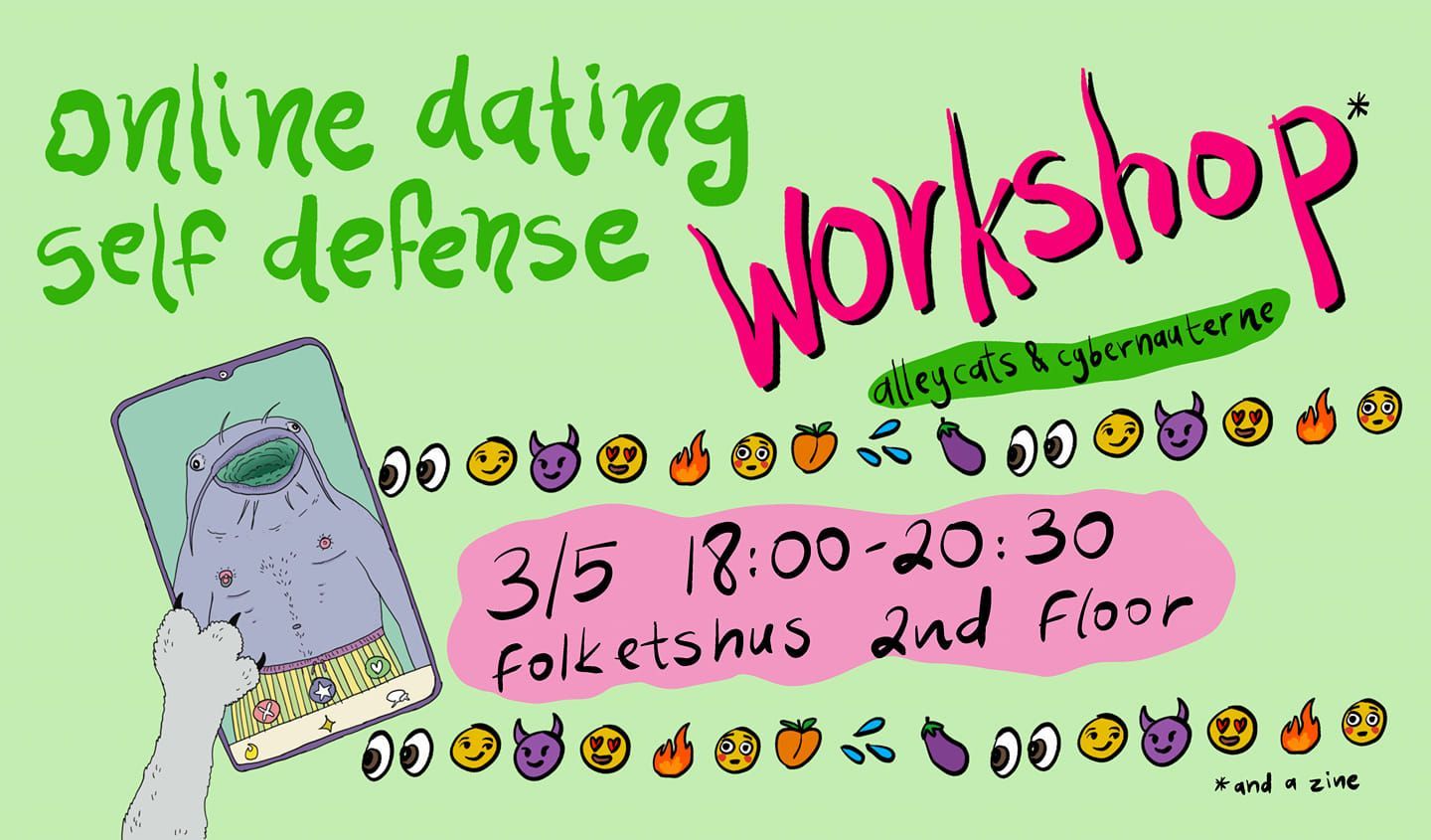 Kom til workshop om sikker online dating🤺🔥🥵❤️