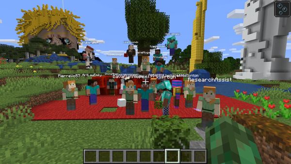 Konference i Minecraft