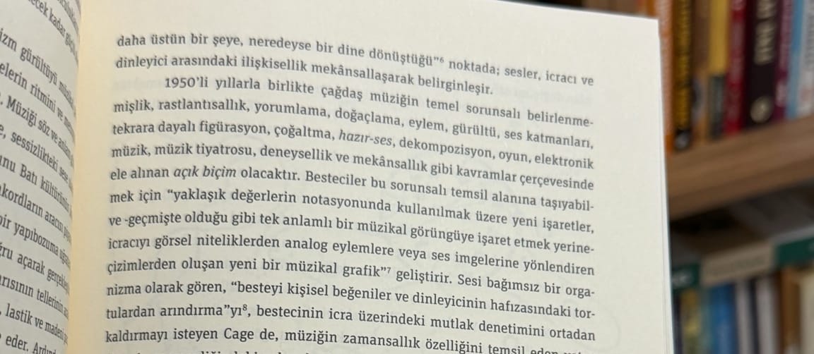 Okunan, izlenen ve gezilen: müzik!