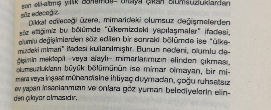Yapılaşma mı, Mimari mi?