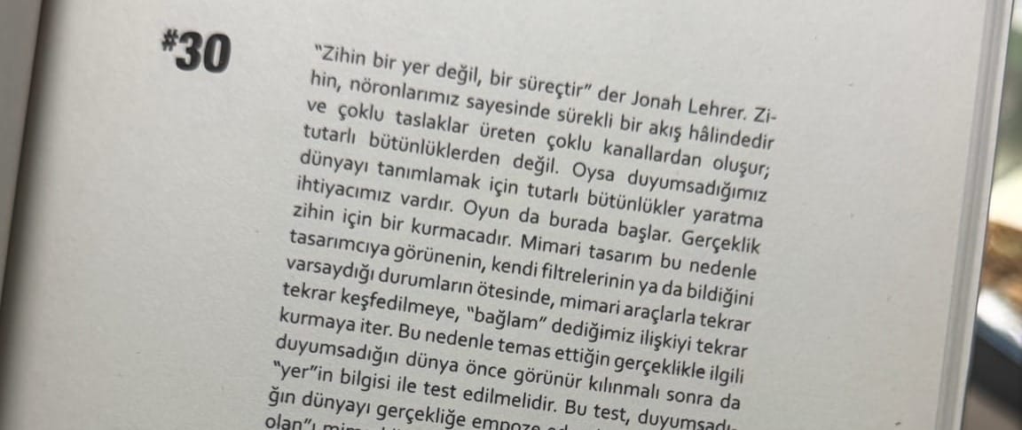 Bir akış olarak tasarım süreci