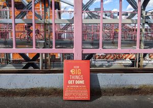 We're reading How Big Things Get Done