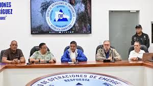 El COE  declara a 28 provincias en alerta meteorológica por lluvias