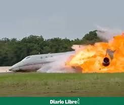 Mueren piloto y copiloto del avión que se accidentó en La Romana