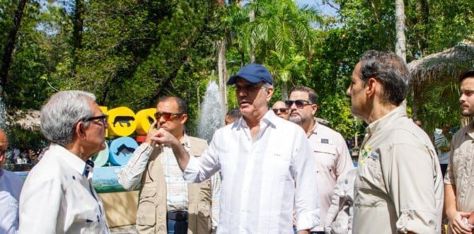 Presidente Abinader anuncia transformación integral del Zoológico Nacional y supervisa renovación del Jardín Botánico