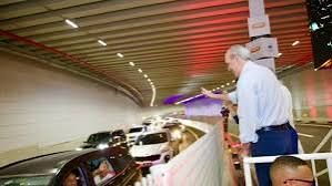 El Presidente Luis Abinader inaugura el túnel de la Plaza de la Bandera