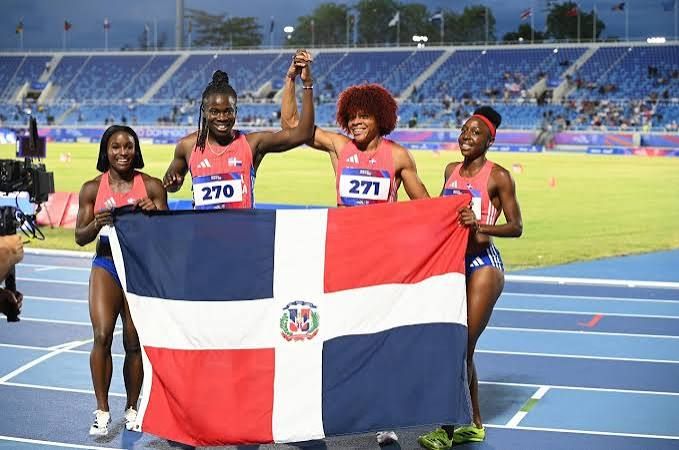 República Dominicana conquista cinco de seis oros en los relevos de atletismo