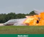 Mueren piloto y copiloto del avión que se accidentó en La Romana