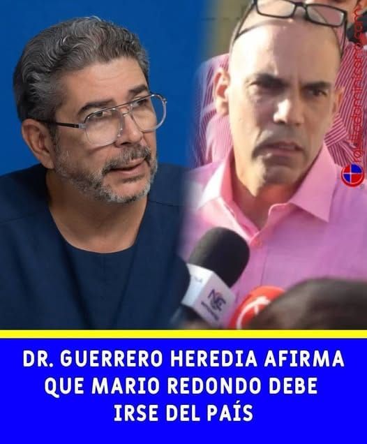 Creo que el psiquiatra Guerrero Heredia es que debería irse del país