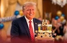 Donald Trump llega a los 80 años presumiendo de gozar de una "salud de hierro"