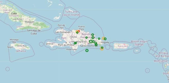 Se registran nueve temblores de tierra este miércoles en RD