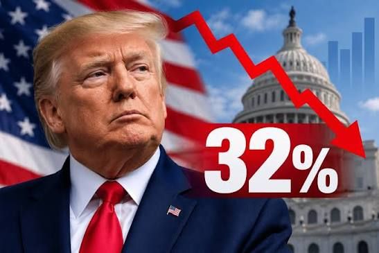Aprobación de Donald Trump se desploma a días elecciones de medio término