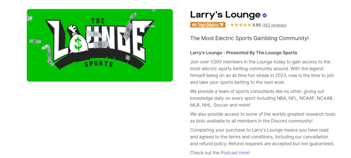 Larry's Lounge Whop