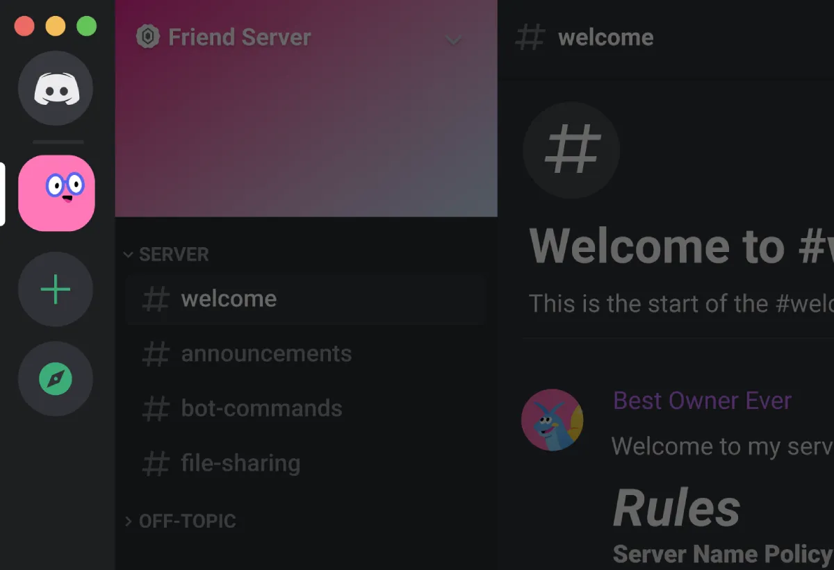 Discord server location