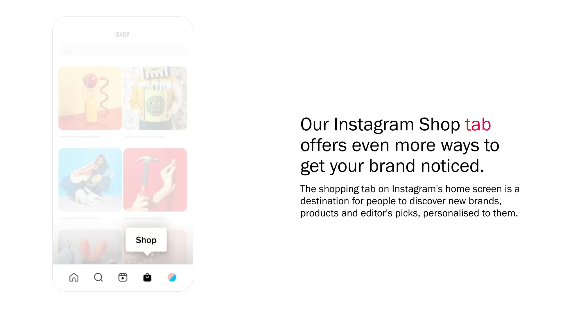 Instagram shop