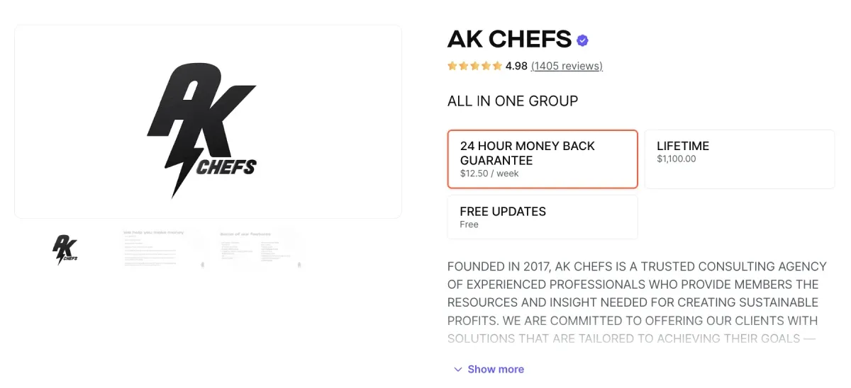 AK chefs