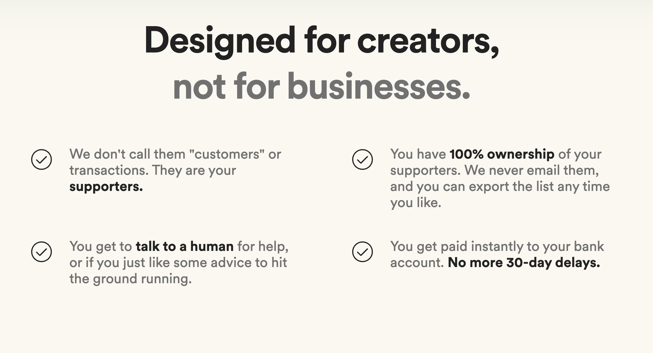 buy me a coffee creators