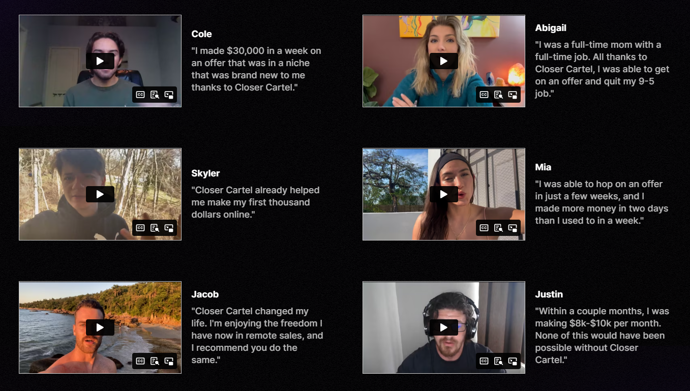 closer cartel members