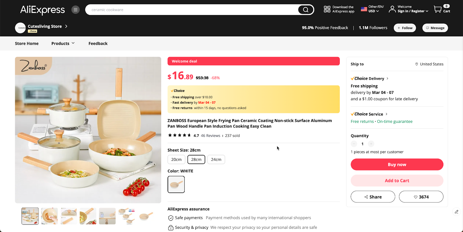 dropshipping cookware