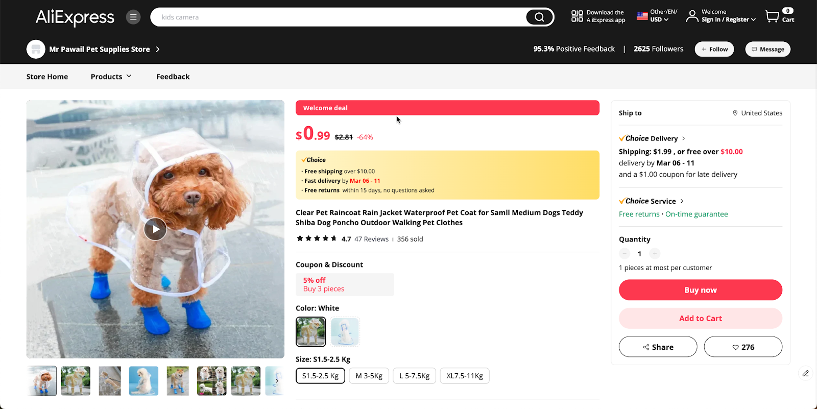 dropshipping dog clothes