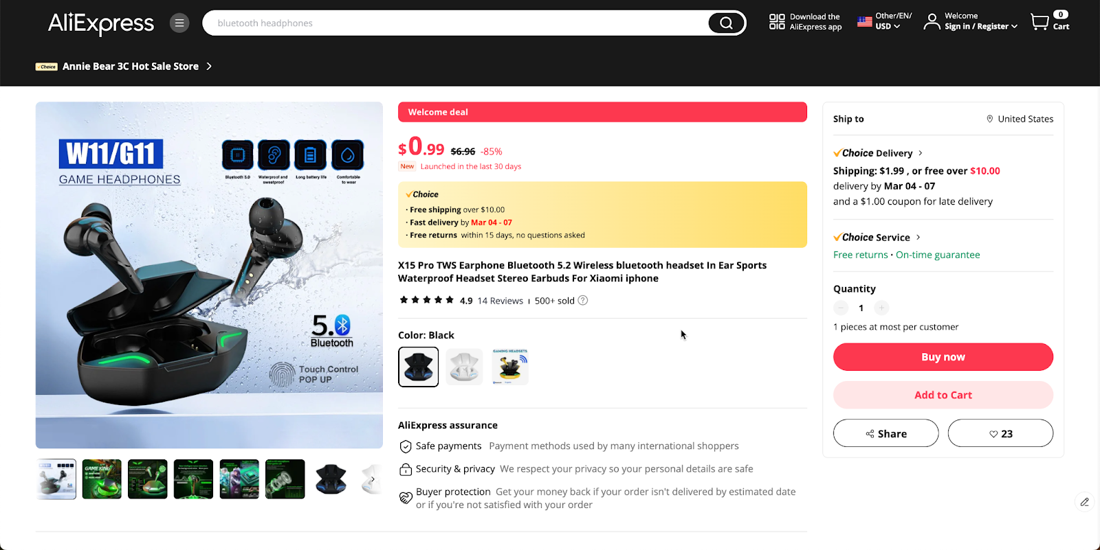 dropshipping headphones