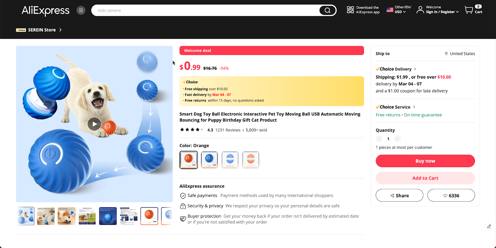 dropshipping pet toy