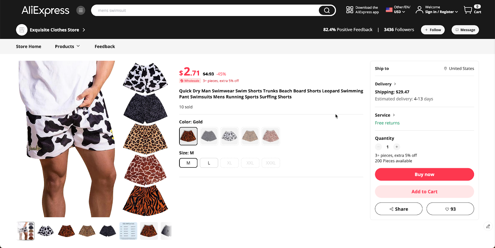 dropshipping swimwear