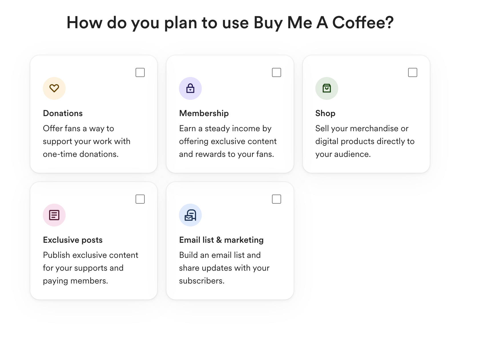 how to use buy me a coffee