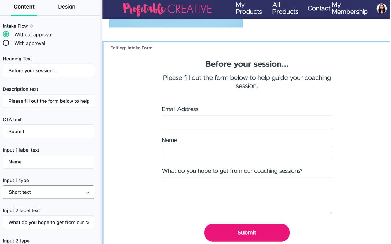 teachable sales page