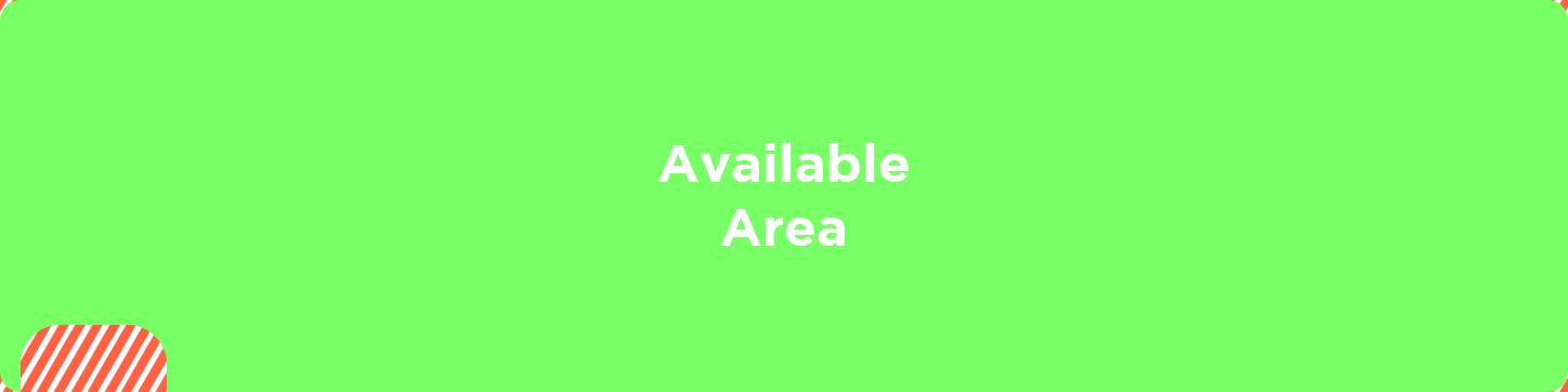 Template for Discord Server Guide banner with blocked and available areas