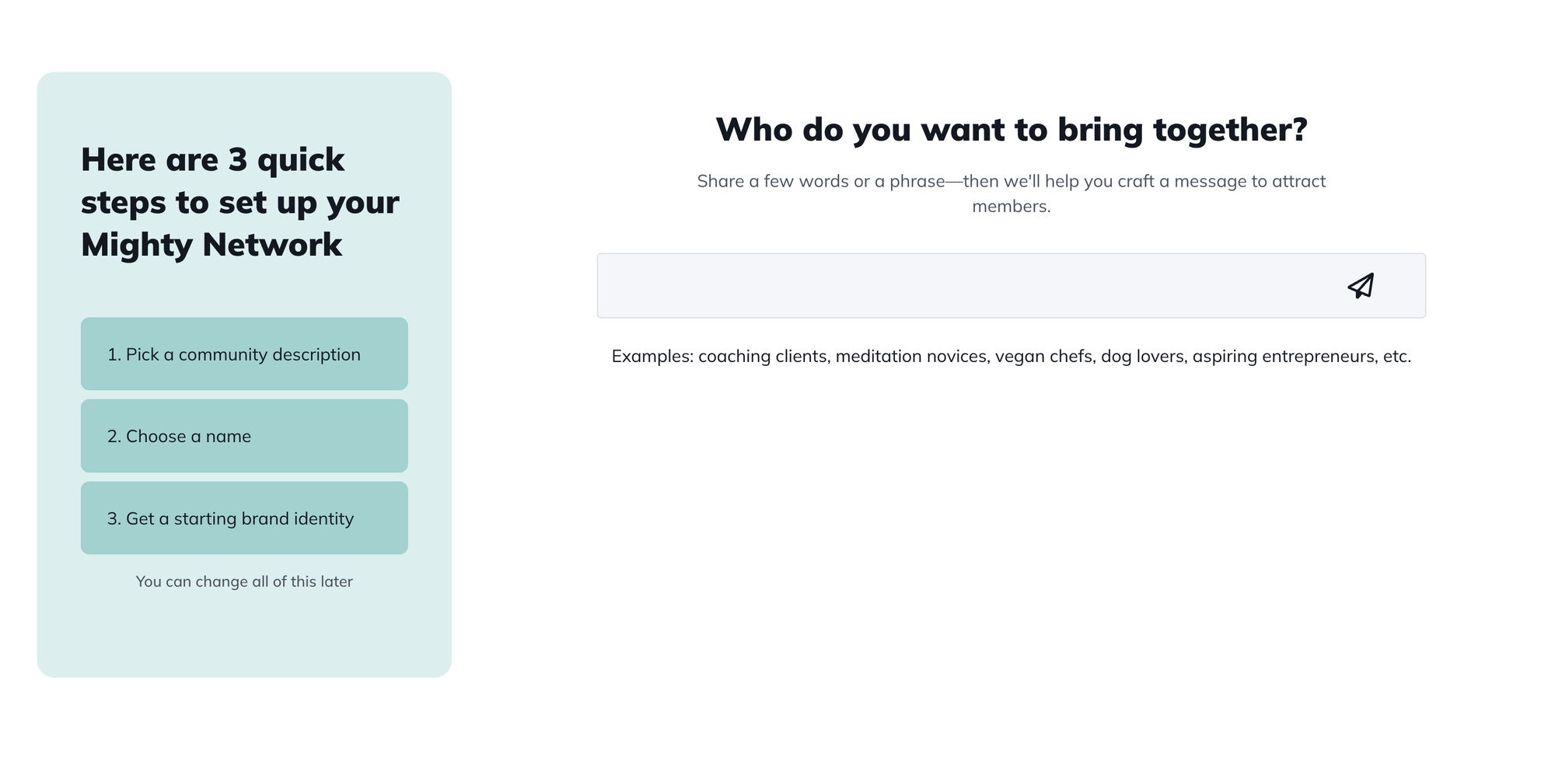 Mighty Networks bring together