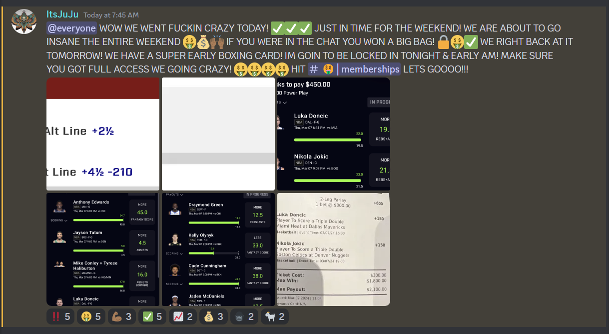 juju picks discord