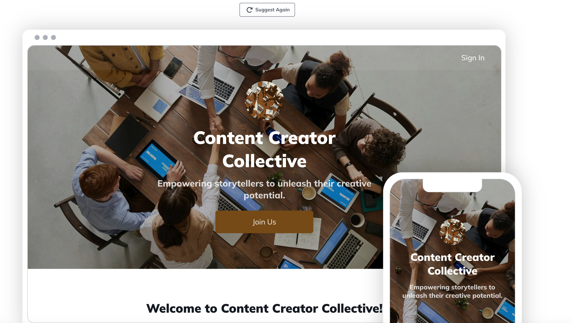 Mighty Networks branding